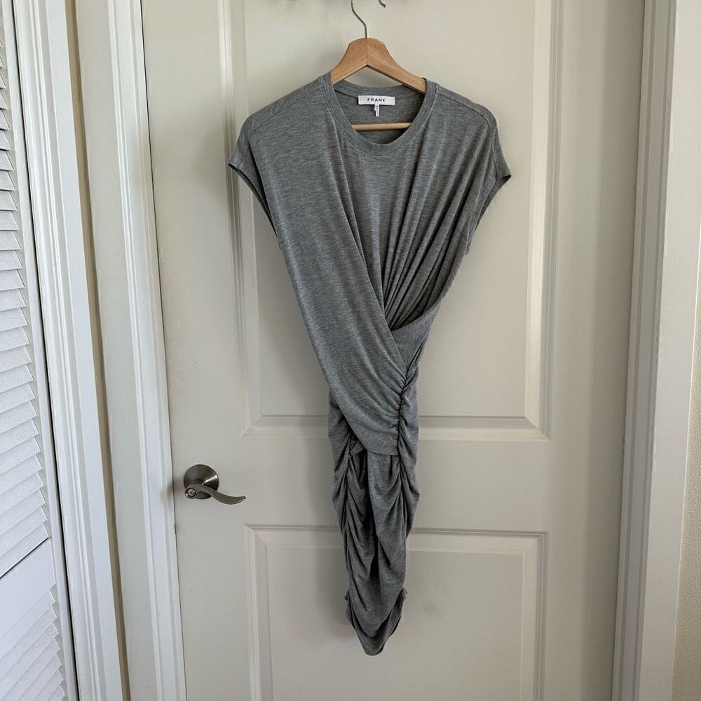 Frame Shirred Muscle Dress - Picture 5 of 10